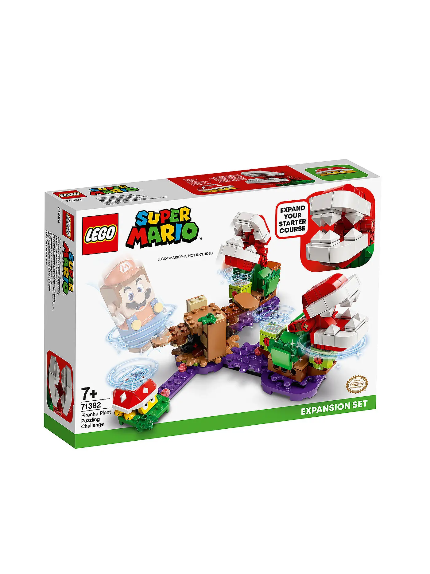 LEGO | Super Mario - Piranha-Pflanzen-Herausforderung – Erweiterungsset 71382 | 